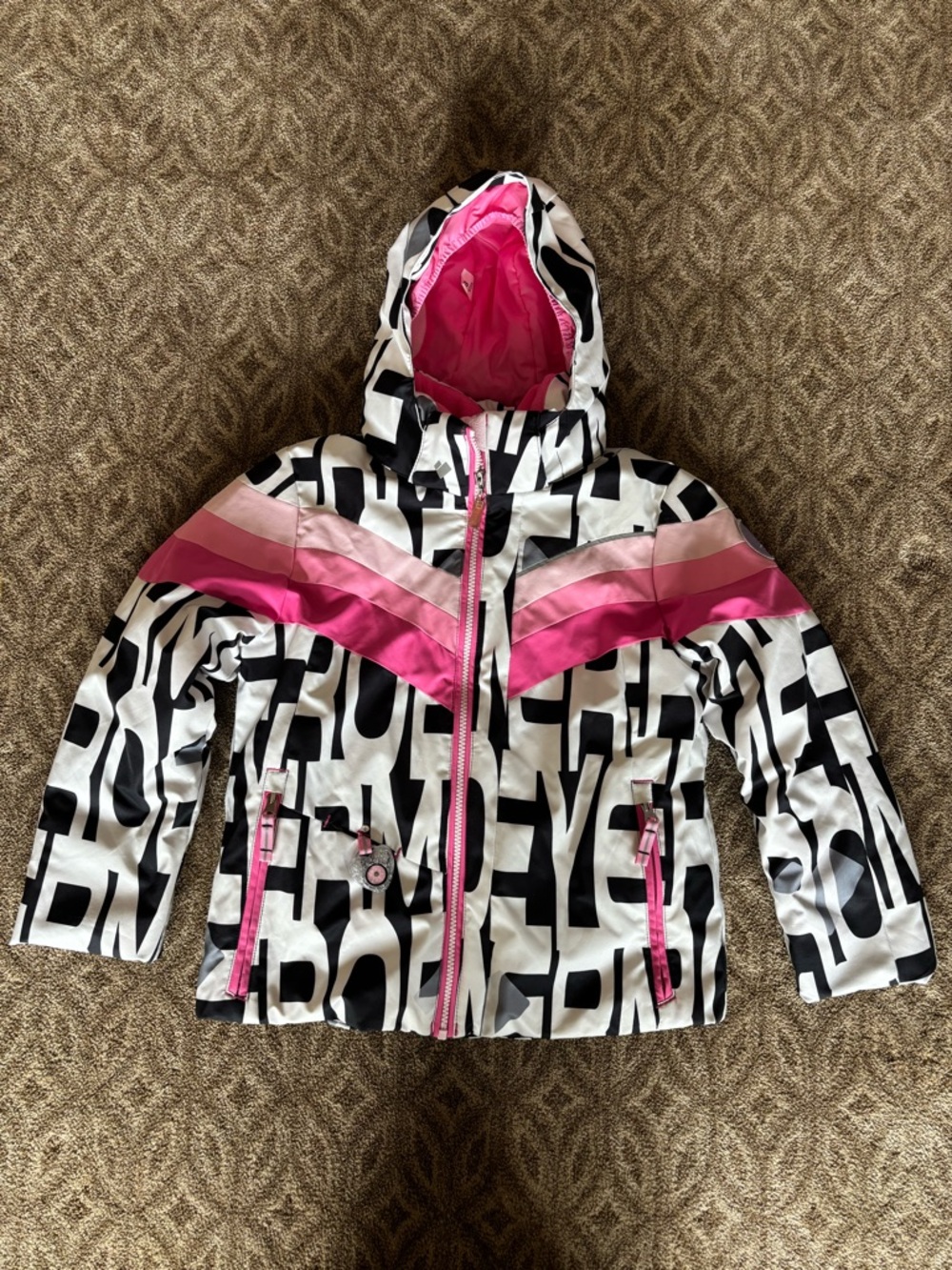 Obermeyer Cara Mia Insulated Ski Jacket with Faux Fur